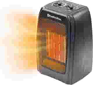 Comfort Zone Aquecedor Pessoal de Cerâmica CZ442E, 1500W, Térmico, 3 Níveis de Calor, Proteção Contra Superaquecimento, Preto