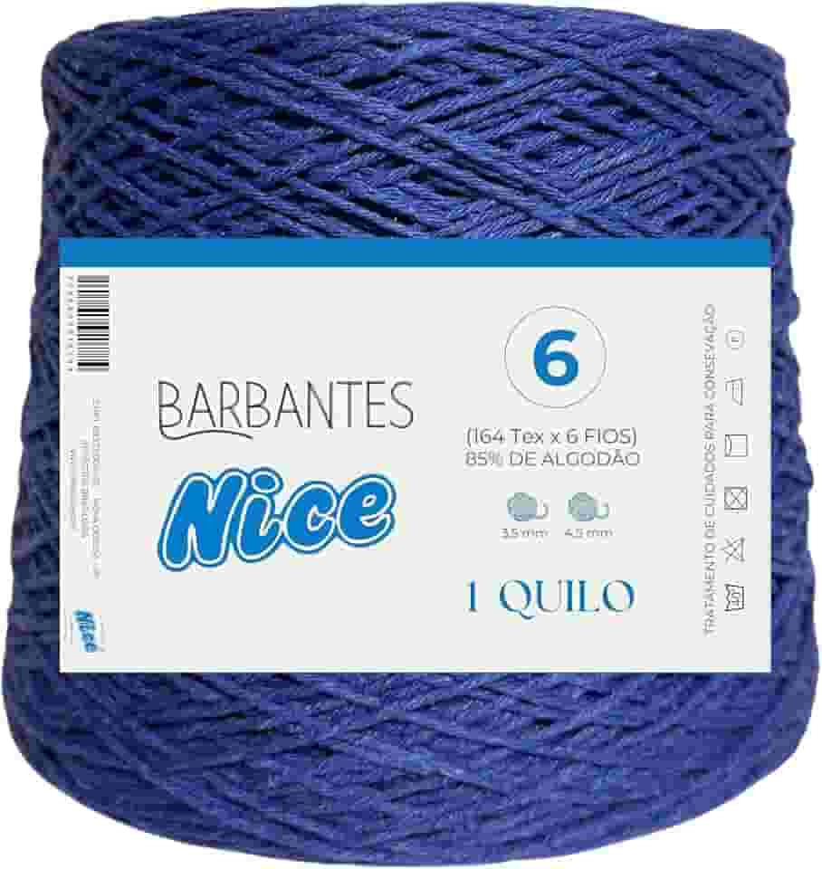 Barbante Parafinado Colorido Para Crochê Fio 6-1kg (ROYAL)