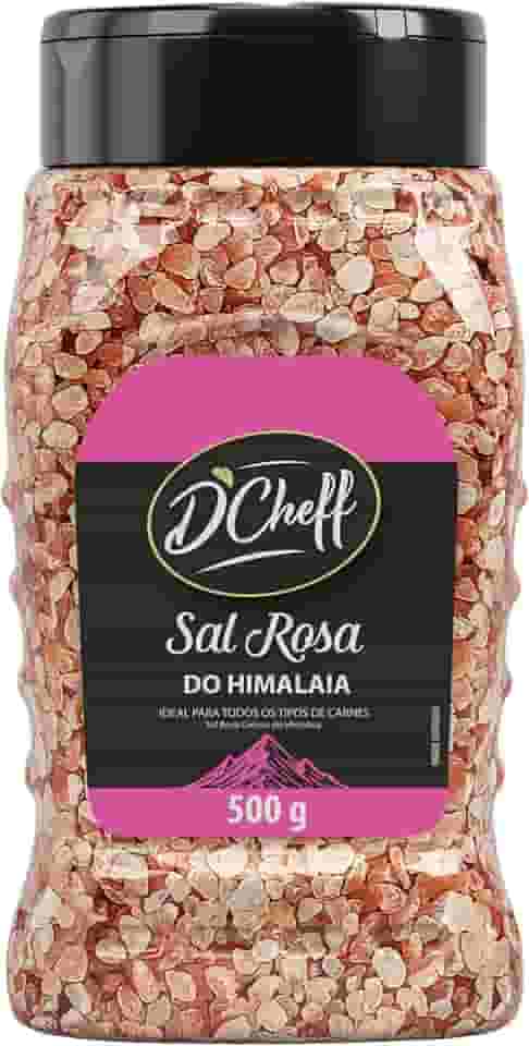 D´Cheff Sal Grosso Rosa Do Himalaia 500 Gramas