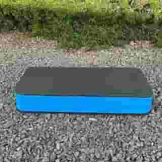 Step EVA 60x28x10 para Academia, Exercicios Fitness E Aeróbico (Azul)