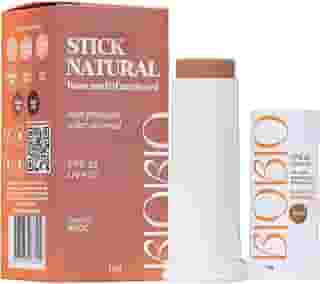 Base Stick BioBio - Textura Aveludada com Cobertura Construível e Proteção UV (Cacau, #600)