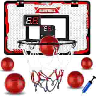 Cesta de Basquete, Aro de Basquete, Cesta de Basquete Interna com Placar Eletrônico 45 * 29,5cm