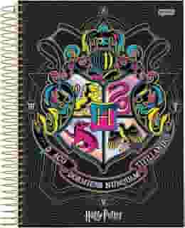 Caderno Espiral Univ CD 10 Matérias 200Fls Harry Potter Dormiens Nunquam FSC - Jandaia