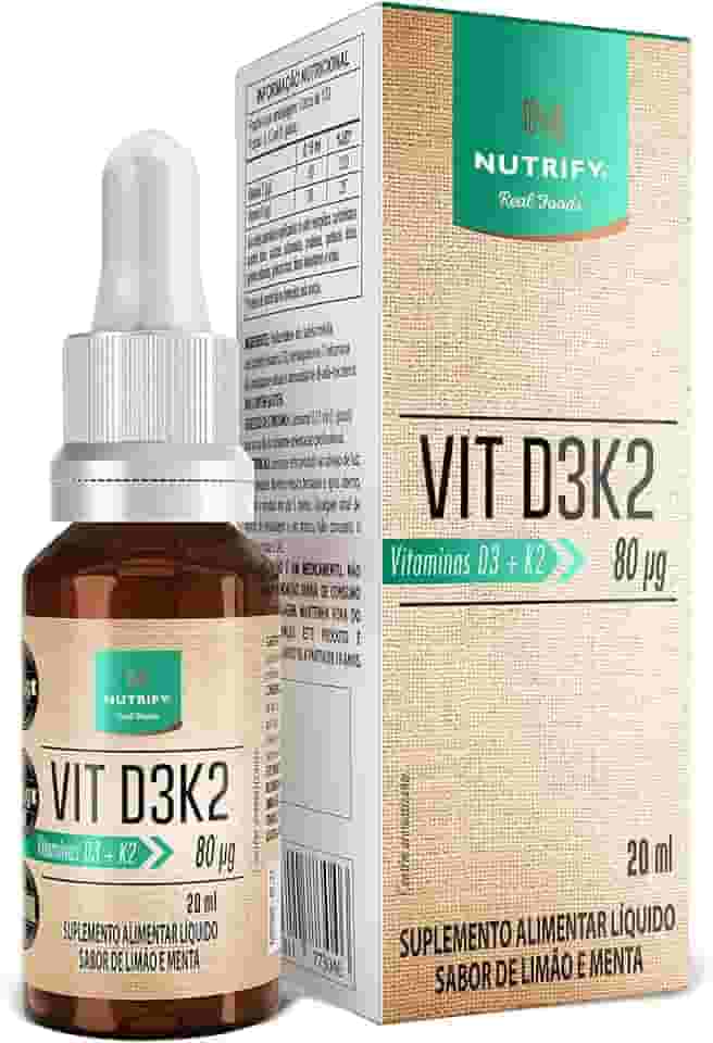 Nutrify – Vitamina D3 + K2 Líquida – 20ml