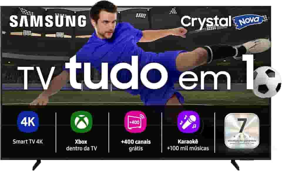 Samsung Smart TV 50" Crystal UHD 4K U8600F 2025