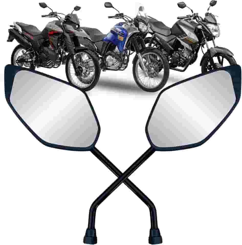 Retrovisor Fazer 250 Factor 150 Yamaha Convexa Xj6 Tenere