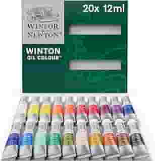 Estojo Tinta Óleo Winton 12ml 20 Unidades
