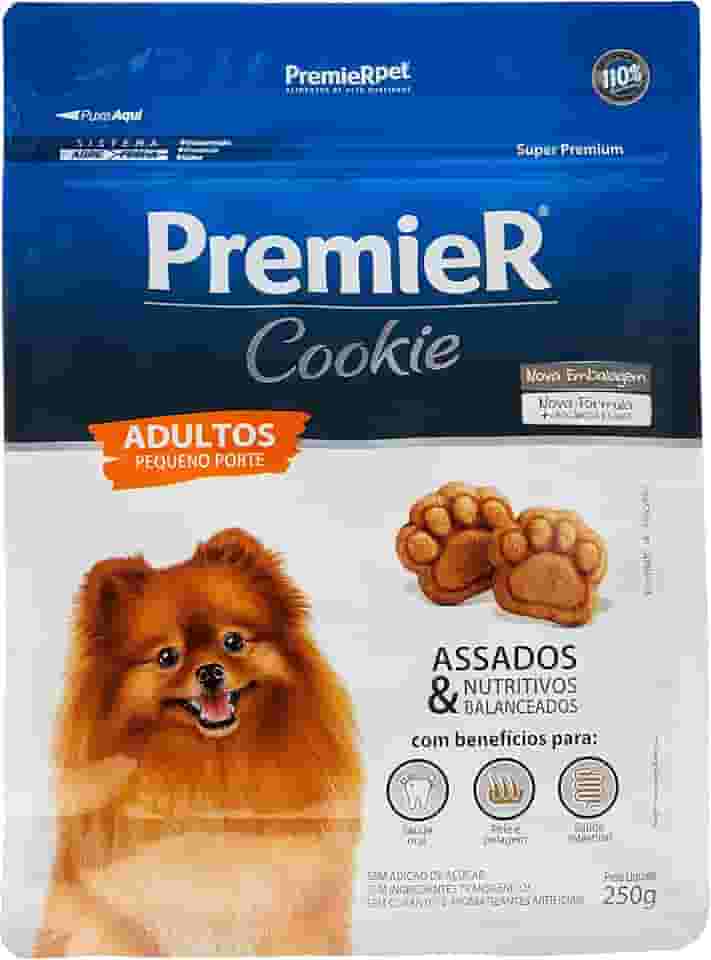 Premier Pet Petisco Premier Cookie Cães Adultos Pequenos 250G Raça Filhotes
