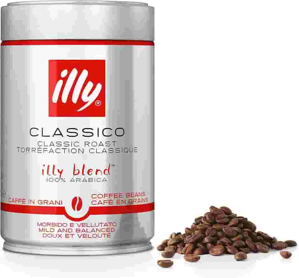 Illy Café em grãos Torrado CLÁSSICO, 1 lata de 250 gr
