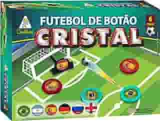 Futebol Botão Cristal com 6 Seleções Sortidos GULLIVER, Multicor