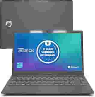 Notebook Positivo Vision C14 Celeron 4GB 128GB eMMC, Windows 11 Home, Lumina Bar, Tela 14' HD Antirreflexo, Tecla Link – Cinza