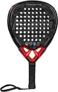 Franklin Sports Raquete de Padel GLIDE - Fibra de Vidro com Núcleo de Espuma Preta - 365g - Desempenho Premium