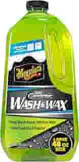 Meguiar's Lavagem e cera de cerâmica híbrida – Lavagem de carro sofisticada limpa suavemente e adiciona brilho e suavidade enquanto aumenta a tinta com cera de cerâmica híbrida e contas de água extrema – 1,4 l
