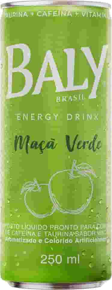 Baly Energético Maça Verde 250 Ml 1 unidade