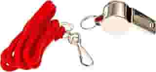 BLARIX Apito de metal Lifeguard Melhores apitos para árbitro técnico (metal e vermelho)