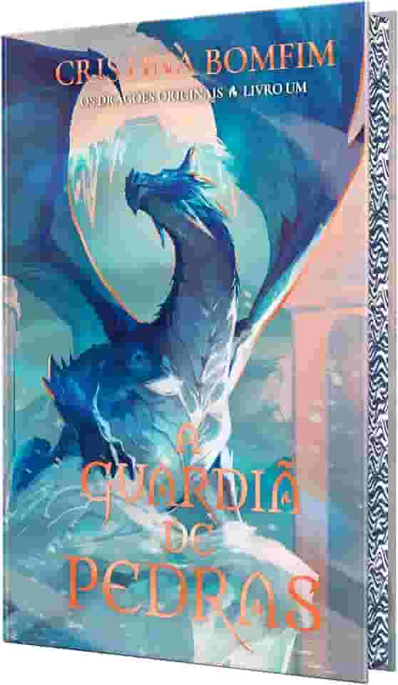A guardiã de pedras – Romantasia slow burn em edição com capa dura e pintura trilateral, primeiro livro da série Os Dragões Originais
