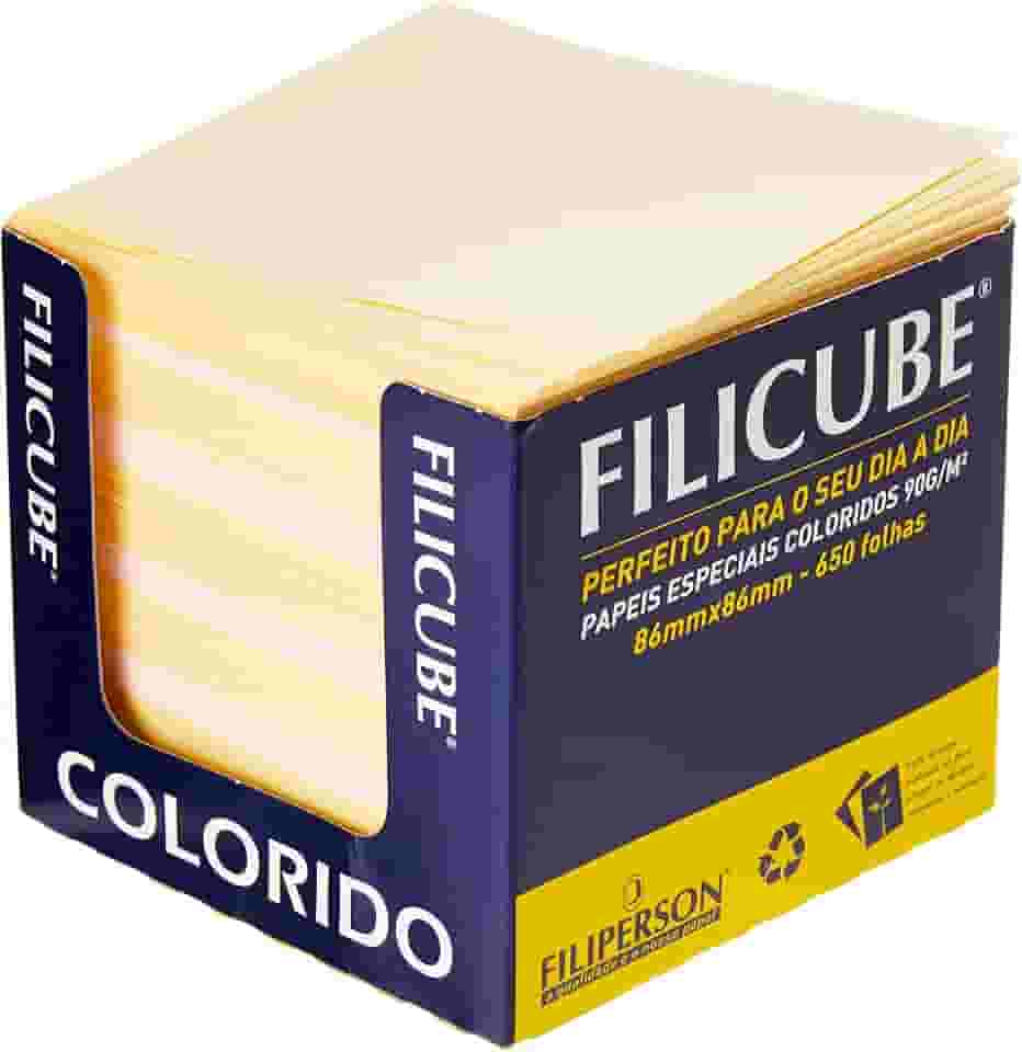 Bloco Para Recado Filiperson, Multicor