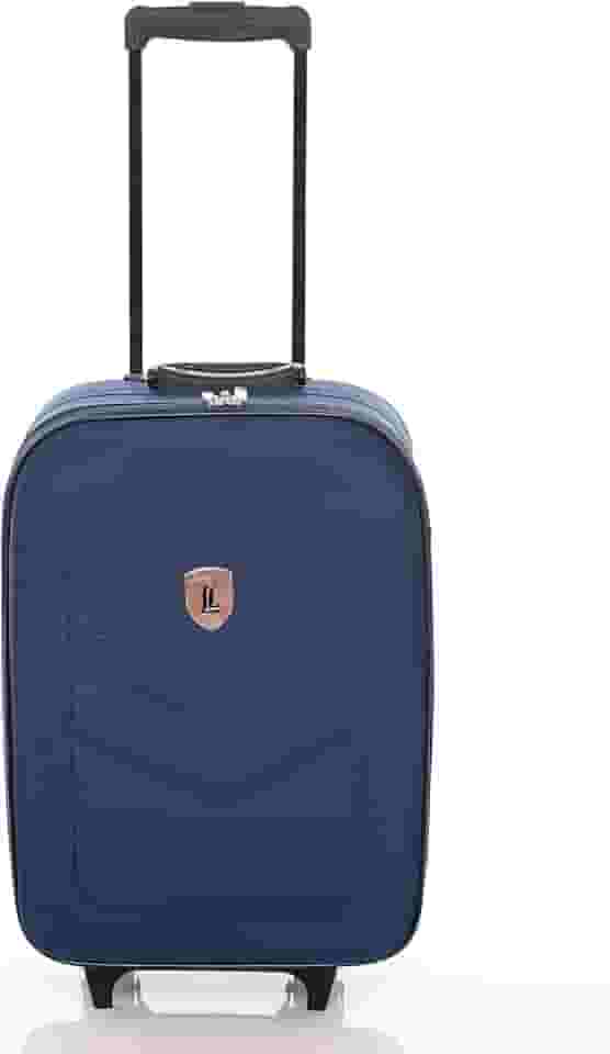 Mala De Bordo Viagem Legacy Anac Em EVA 55x35x25cm Leva Na Cabine Do Avião Com 2 Rodas e Puxador (Azul)