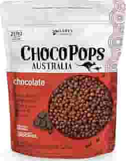 Hart's Natural ChocoPops Australia Chocolate | Cereal Matinal Sem Adição de Açucar, Sem Glúten, Sem Lactose, Vegano | 100% Natural | Alto em Fibras | 200g