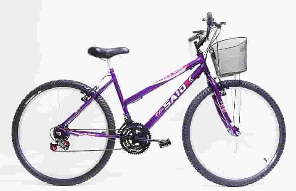 Bicicleta Aro 26 Feminina De Passeio 18 Marchas Saidx