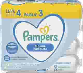 Lenços Umedecidos Pampers Higiene Completa - 192 lenços