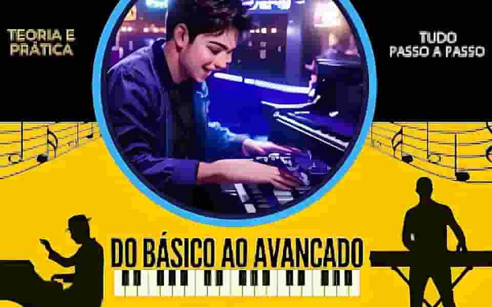 Curso de Teclado: Fundamentos & Aplicações: Curso completo de teclado para iniciantes e músicos em evolução.