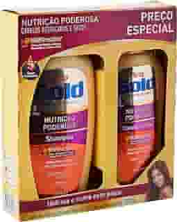 Niely Gold, Kit Shampoo Sem Sal 300 ml e Condicionador 200 ml Nutrição Poderosa Unit