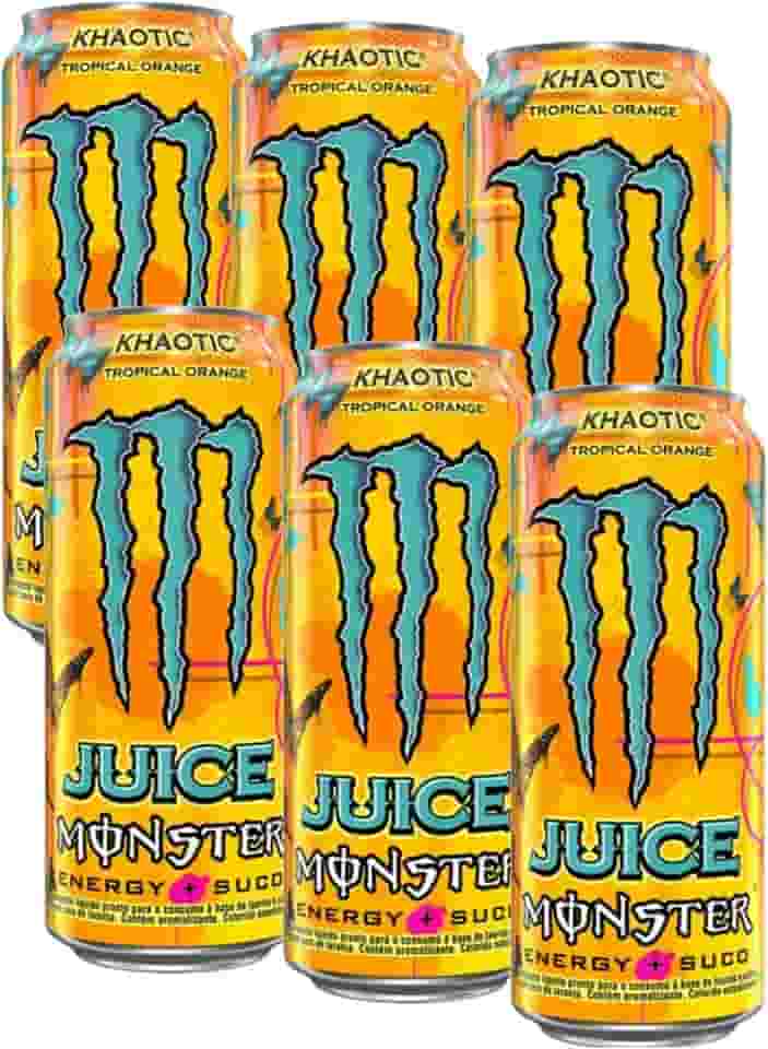 Pack de Monster Khaotic LT 473ml - Unidade 6 unidades