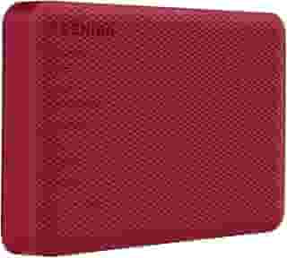 HD Externo Portátil Toshiba 4TB Canvio Advance USB 3.0 Vermelho - HDTCA40XR3CA