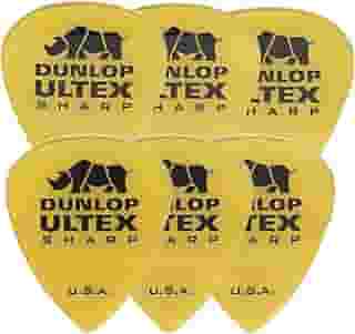 Dunlop 433P2.0 Ultex® Sharp, 2,0 mm, pacote com 6/jogadores