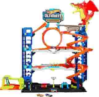 Hot Wheels City Pista de Brinquedo Ultimate Garage para crianças a partir de 4 anos