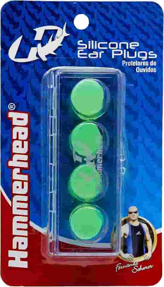 Protetor De Ouvido De Silicone - 4 Peças Hammerhead Unissex