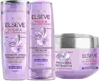 L'Oréal Paris Elseve Hidra Hialurônico Kit - Shampoo 400ml + Condicionador 400ml + Creme de Tratamento 300G