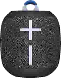 Caixa de Som Bluetooth Ultimate Ears WONDERBOOM 3, Portátil, À Prova D´Água e Poeira, Flutuante, Som Grave de 360 Graus, Alcance de 40M e 14h de Bateria - Preto