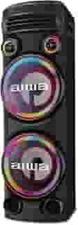 Torre de Som AIWA T2W-02 2300W 2Woofers10' Bluetooth RGB USB FM DJ