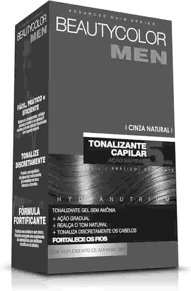 Tonalizante Capilar BEAUTYCOLOR MEN – Cinza Natural