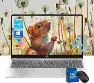 HP Laptop com tela sensível ao toque FHD de 15,6 polegadas | Intel i7-1355U de 13ª geração (10 núcleos, até 5 GHz) | 32 GB de RAM | SSD de 2 TB | Gráficos Iris Xe | Win 11 Pro | Bateria longa | Wi-Fi