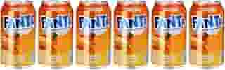 Pack de Fanta Laranja Zero lata 350ml 6 unidades