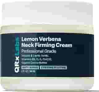 Creme Firmador para o Roso e Pescoço, com Vitamina B5, Vitamina C e Vitamina E. Reduz Linhas Finas, Rugas e firma a Pele. Ideal para uso em Pescoço, Rosto, Colo e Mãos, QRxLabs