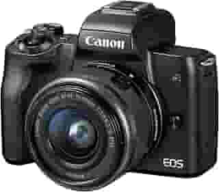 Câmera Digital Canon EOS M50 Mirrorless com Lente 15-45mm (Preto)