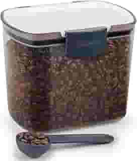 Pote Para Cafe com Colher, Progressive PKS-600, Fume/Branco