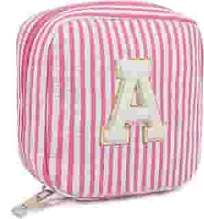 LETGO Presentes para meninas adolescentes - bolsa de maquiagem rosa para melhores amigas, presentes de aniversário para professores, presentes de casamento, presentes de dama de honra, presentes para