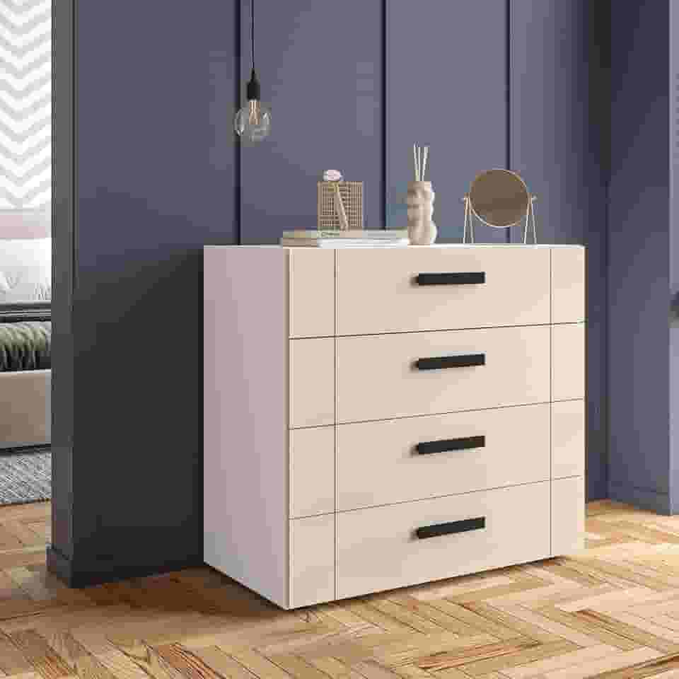 Cômoda 4 Gavetas Lisboa Politorno Móveis