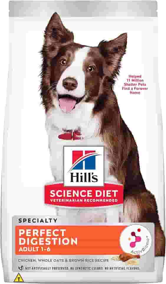 Ração Hill's Science Diet Digestão Perfeita para Cães Adultos Sabor Frango - 1.5kg