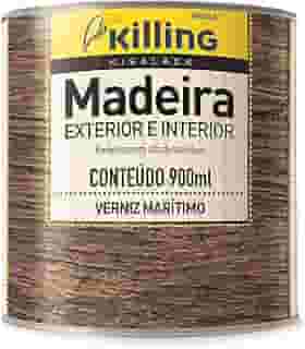 Verniz Madeira Maritimo 0.9 Litros Incolor - Killing