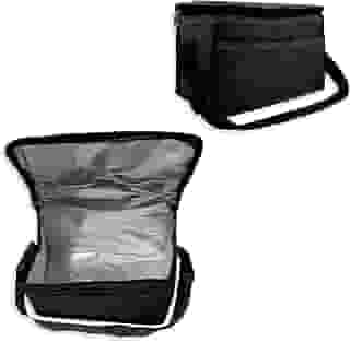 Bolsa Térmica Porta Marmita Preta 4L – Ideal para Marmitas, Lanches e Bebidas | Compacta, Leve e Com Alça para Transporte