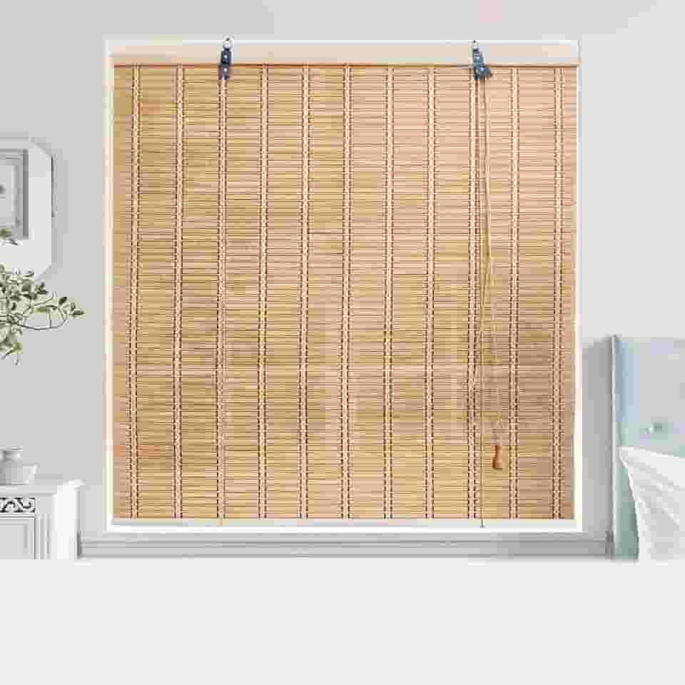 Persianas de bambu para janelas internas, persianas de bambu para janelas internas, tamanhos personalizados, fáceis de instalar, persianas respiráveis para pátio, varanda, sala de estar
