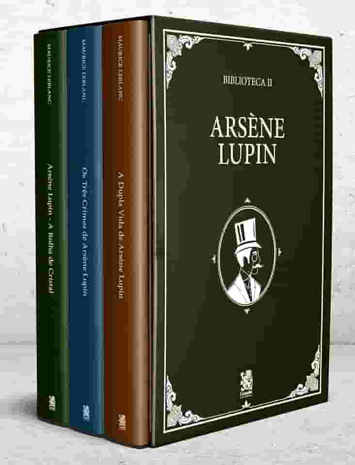 Biblioteca Arsène Lupin Volume 02 - Box com 3 Livros