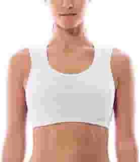 Sutiã Esportivo Feminino de Treino de Alto Impacto Controle de Salto Malha sem Arame Racerback Top