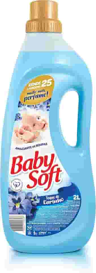 Amaciante Toque Carinho, Baby Soft, Azul, 2 L